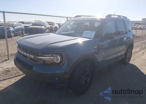 2022 Ford Bronco Sport Big Bend z USA, uszkodzony, nr VIN 3FMCR9B68NRD87988